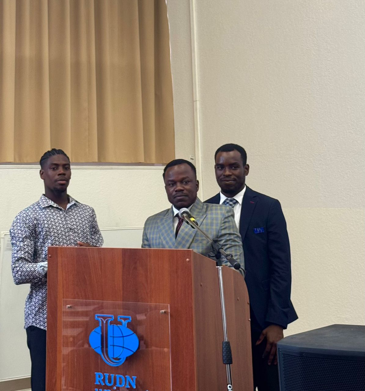 The CEO of Andybed Ghana Limited, together with his NUGS-Russia Executives Pay Courtesy Visit to Ghana’s New Ambassador to Russia